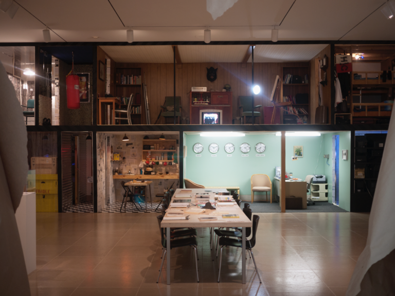 Post Communiqué, 2013 — HOMECOMING! Committee project with artist Bradly Brown
