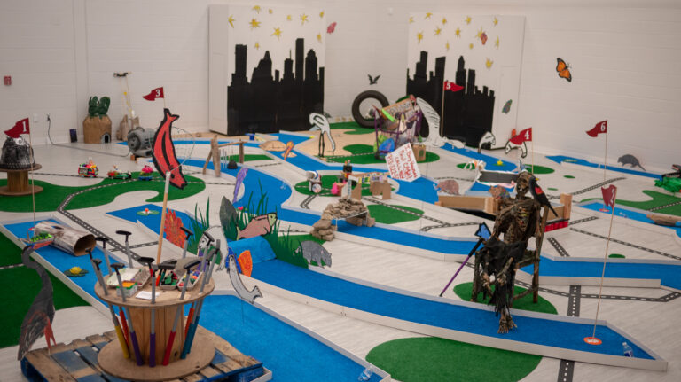 Golf Coast, 2019, exhibition view, San Jacinto College South Campus Gallery, curated by Bradly Brown