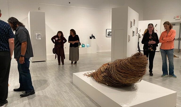 Redux, 2022, exhibition view, San Jacinto College South Campus Gallery, curated by Bradly Brown