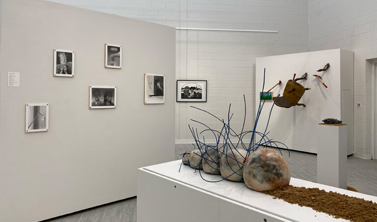 Redux, 2022, exhibition view, San Jacinto College South Campus Gallery, curated by Bradly Brown