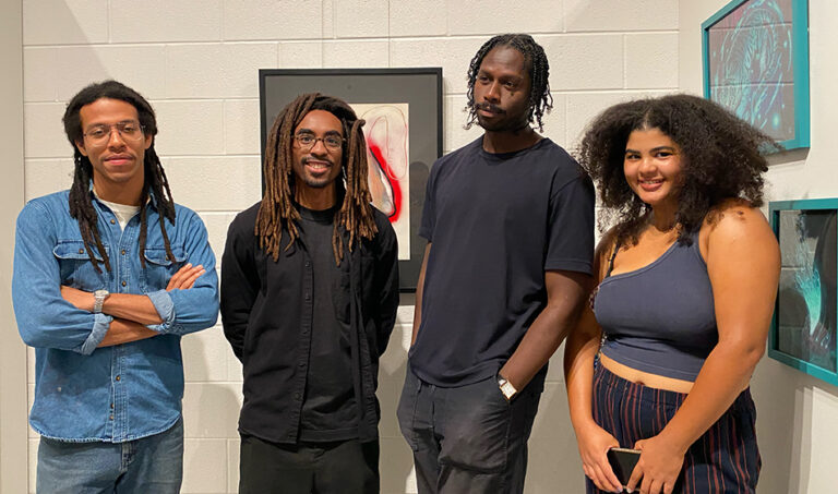 Redux, 2022, exhibition view, San Jacinto College South Campus Gallery, curated by Bradly Brown