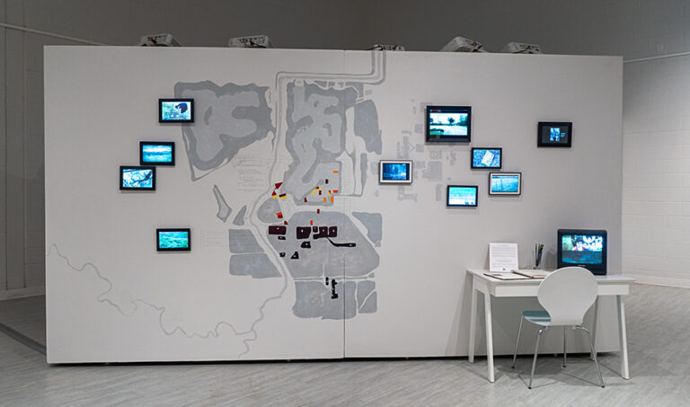 Solastalgia, 2024, exhibition view, San Jacinto College South Campus Gallery, curated by Bradly Brown