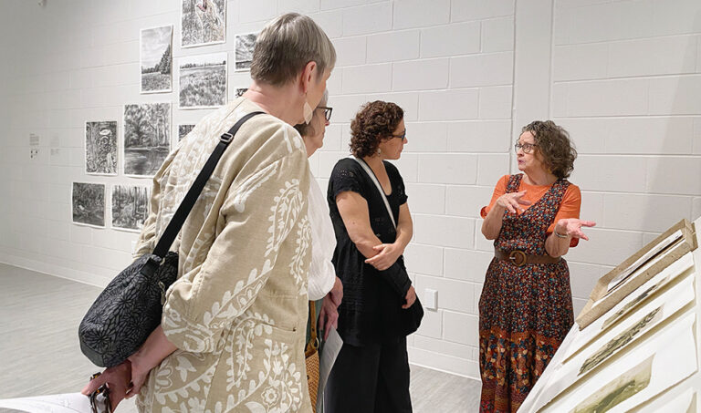 Solastalgia, 2024, exhibition view, San Jacinto College South Campus Gallery, curated by Bradly Brown