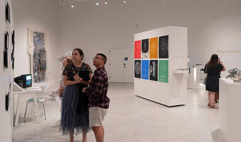 Solastalgia, 2024, exhibition view, San Jacinto College South Campus Gallery, curated by Bradly Brown