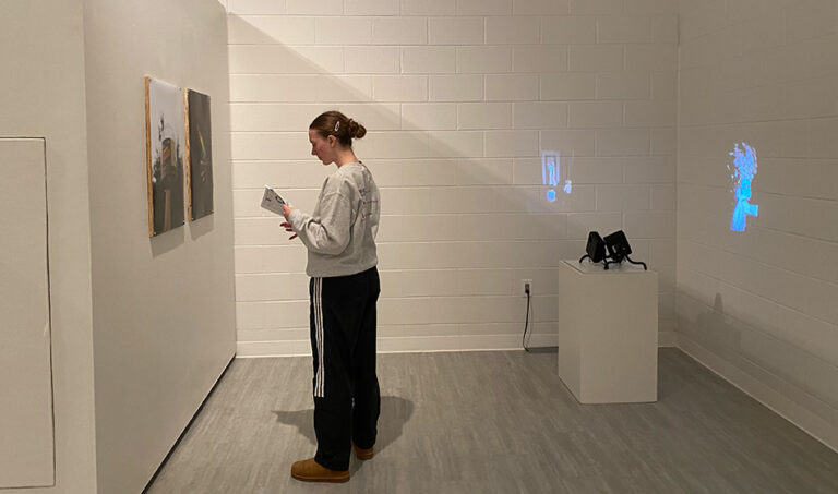 Arm Candy, 2024, exhibition view, San Jacinto College South Campus Gallery, curated by Bradly Brown