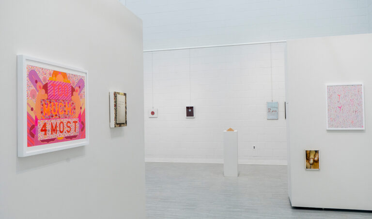 Arm Candy, 2024, exhibition view, San Jacinto College South Campus Gallery, curated by Bradly Brown