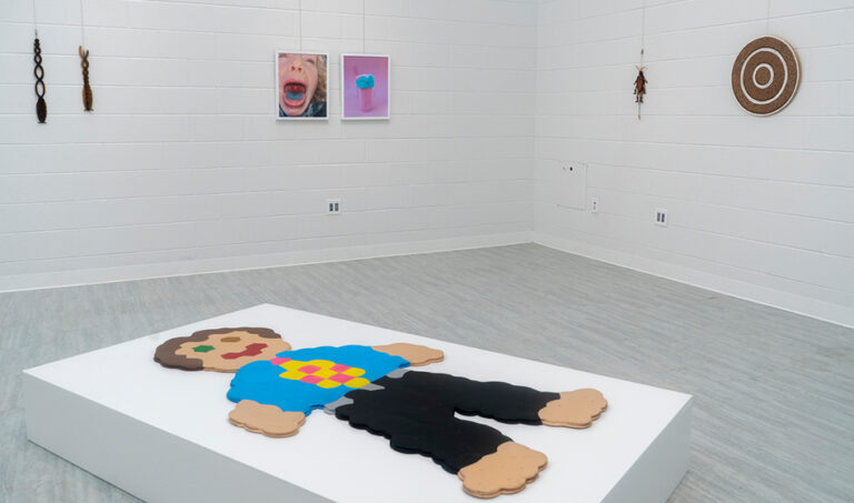 Arm Candy, 2024, exhibition view, San Jacinto College South Campus Gallery, curated by Bradly Brown