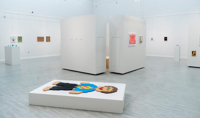Arm Candy, 2023, exhibition view, San Jacinto College South Campus Gallery, curated by Bradly Brown
