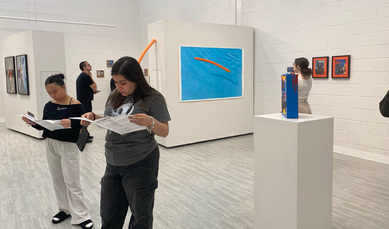 Cheese Grits, 2025, exhibition view, San Jacinto College South Campus Gallery, curated by Bradly Brown