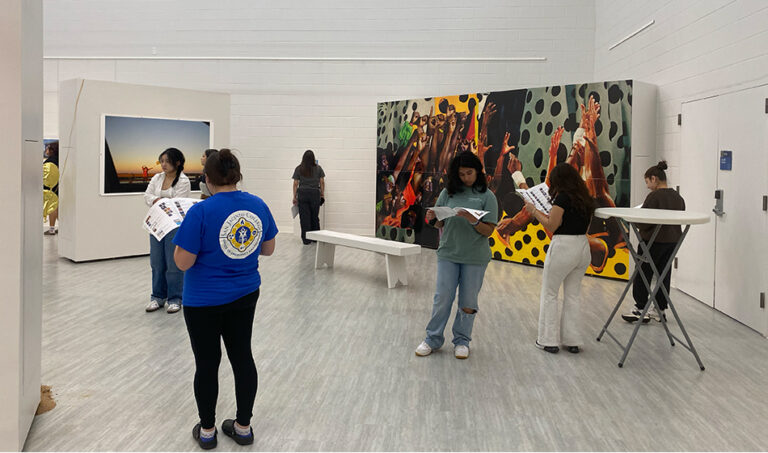 Cheese Grits, 2025, exhibition view, San Jacinto College South Campus Gallery, curated by Bradly Brown