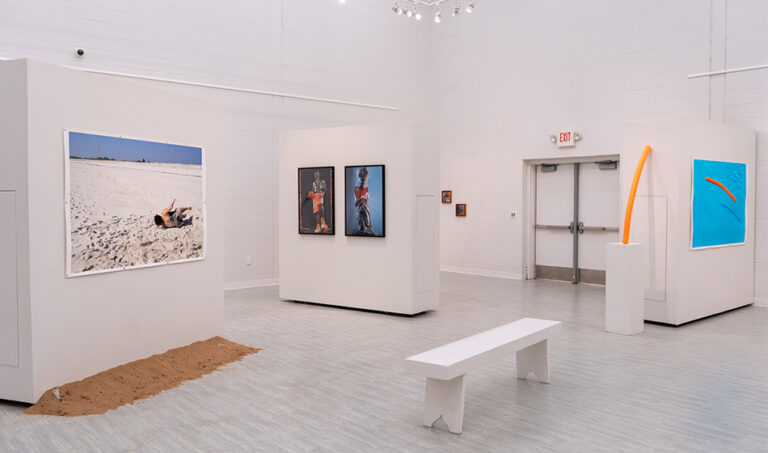 Cheese Grits, 2025, exhibition view, San Jacinto College South Campus Gallery, curated by Bradly Brown