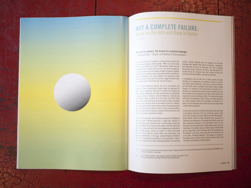 semigloss. Magazine: Volume 1 & 2, Issues and Events — art direction by Bradly Brown