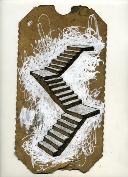 Drawing Stairs, 2016–present — artwork by artist Bradly Brown
